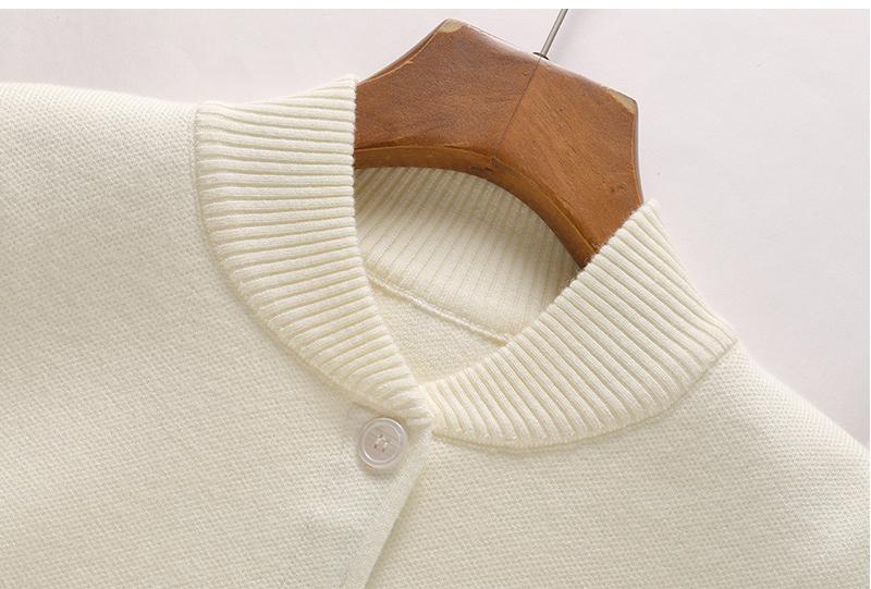 2025SS Double-stitched knitted cardigan  TREND