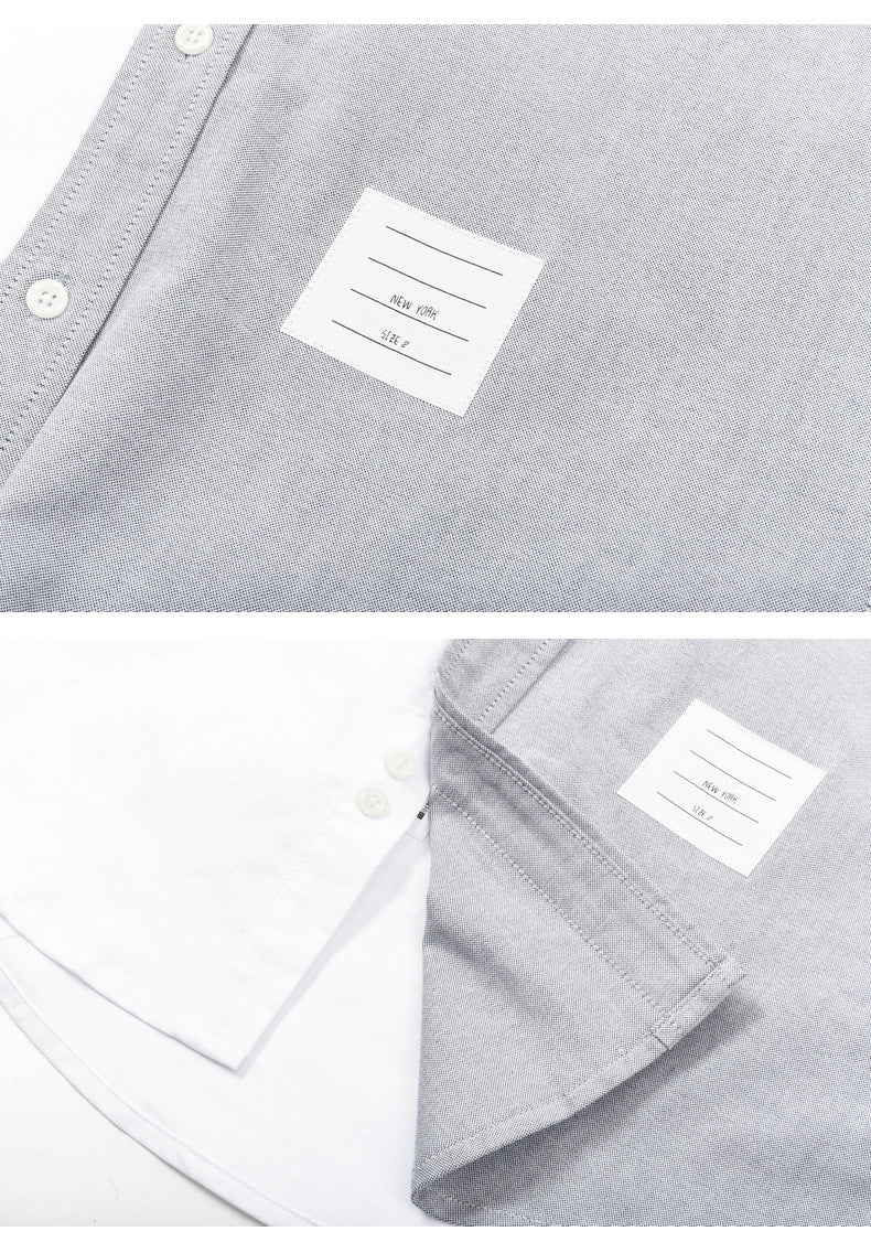 Puppy Print Back Slit Long Sleeve Shirt????¨¤?¨¤??¨º?  TREND