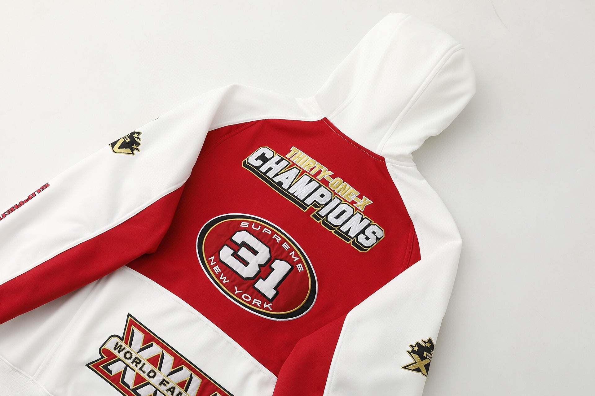Twill Appliqué Embroidered Hoodie
