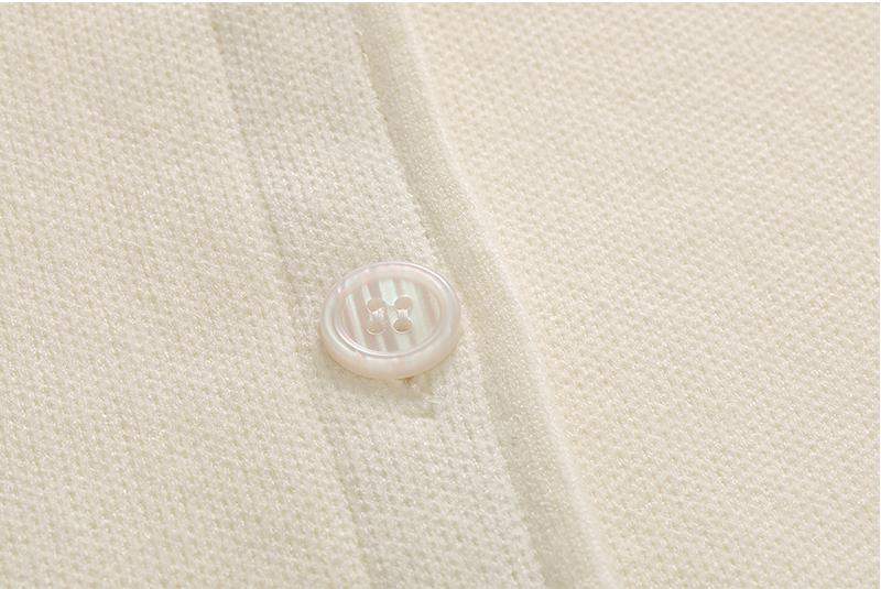 2025SS Double-stitched knitted cardigan  TREND
