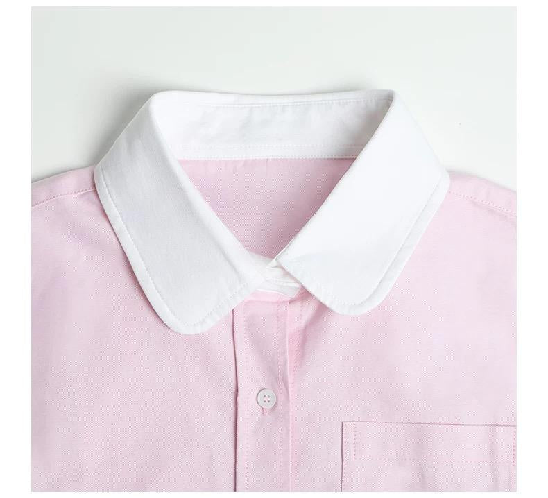2025SSS Womens belly button-down shirt  TREND