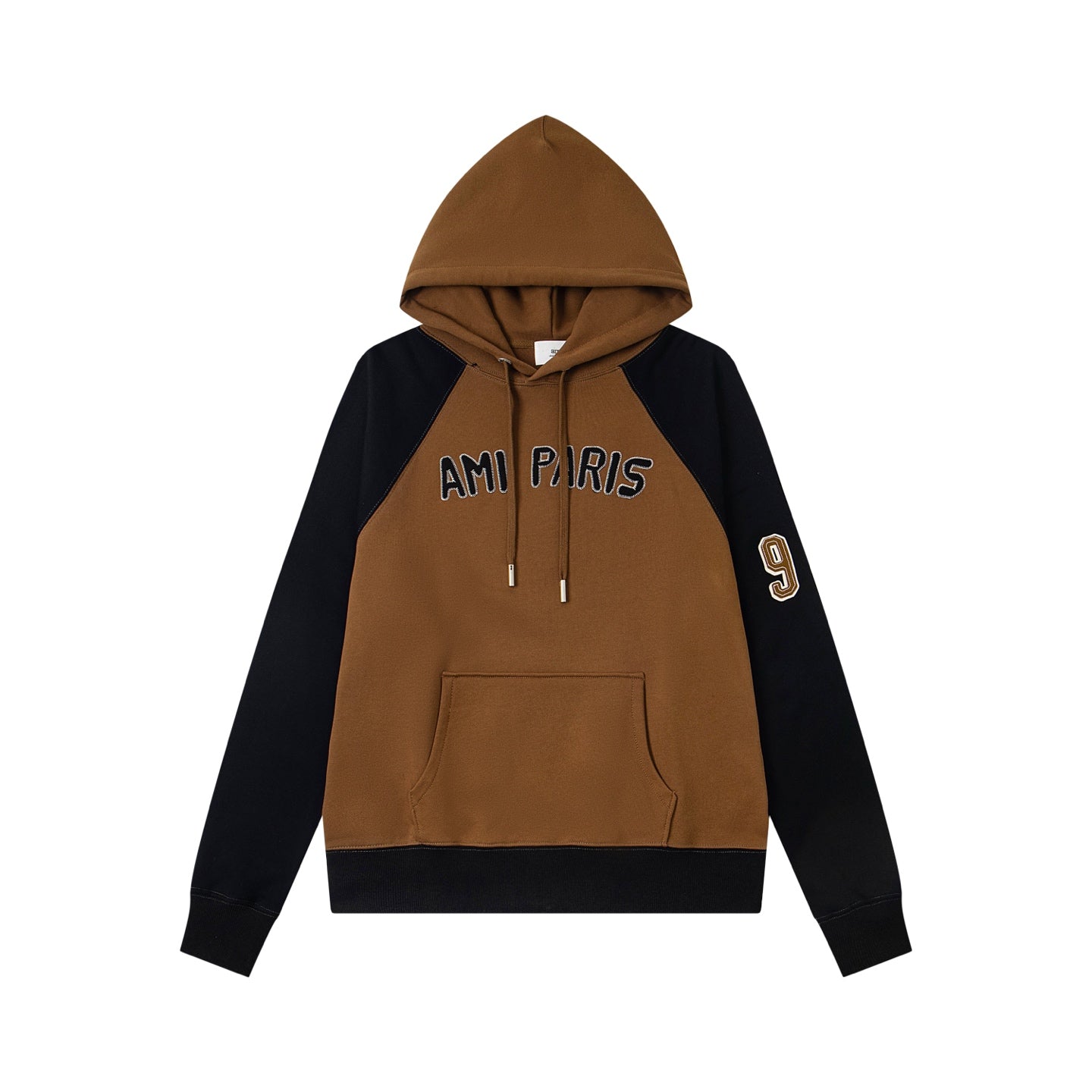 AMI Paris Unisex Color-Blocked Hoodie