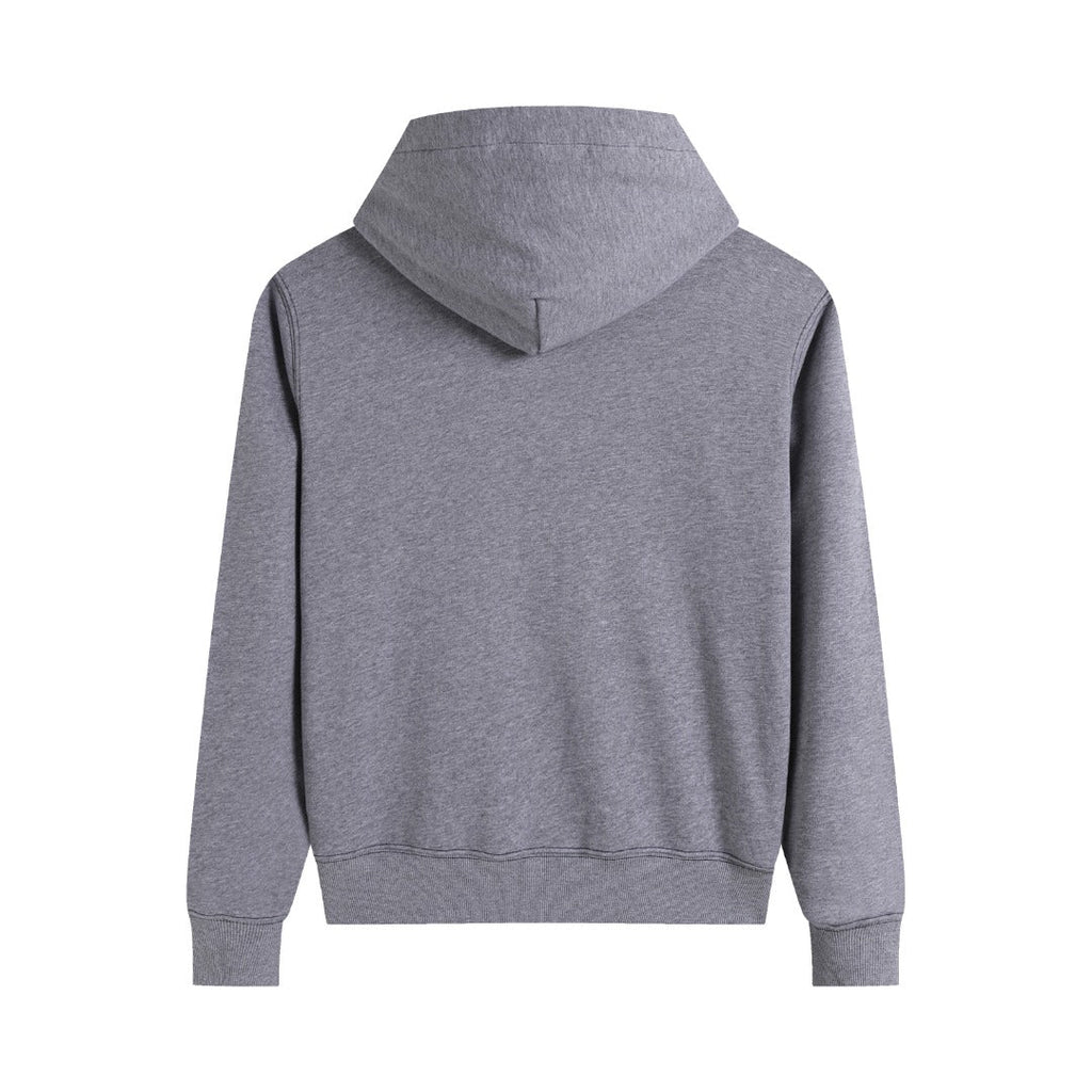 AMI Paris Unisex Hoodie | Grey & Apricot