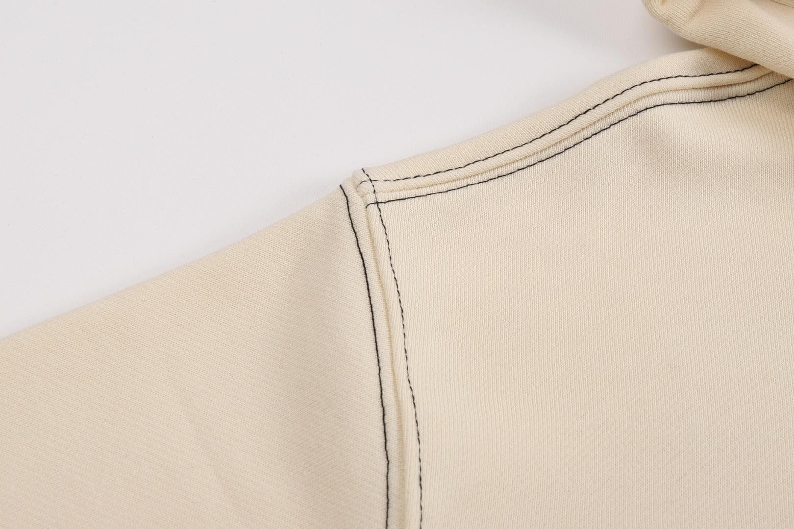 AMI Paris Unisex Hoodie | Grey & Apricot