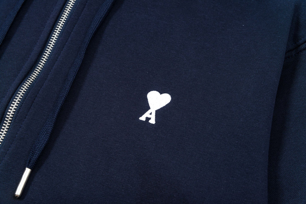 AMI PARIS  Hooded Cardigan