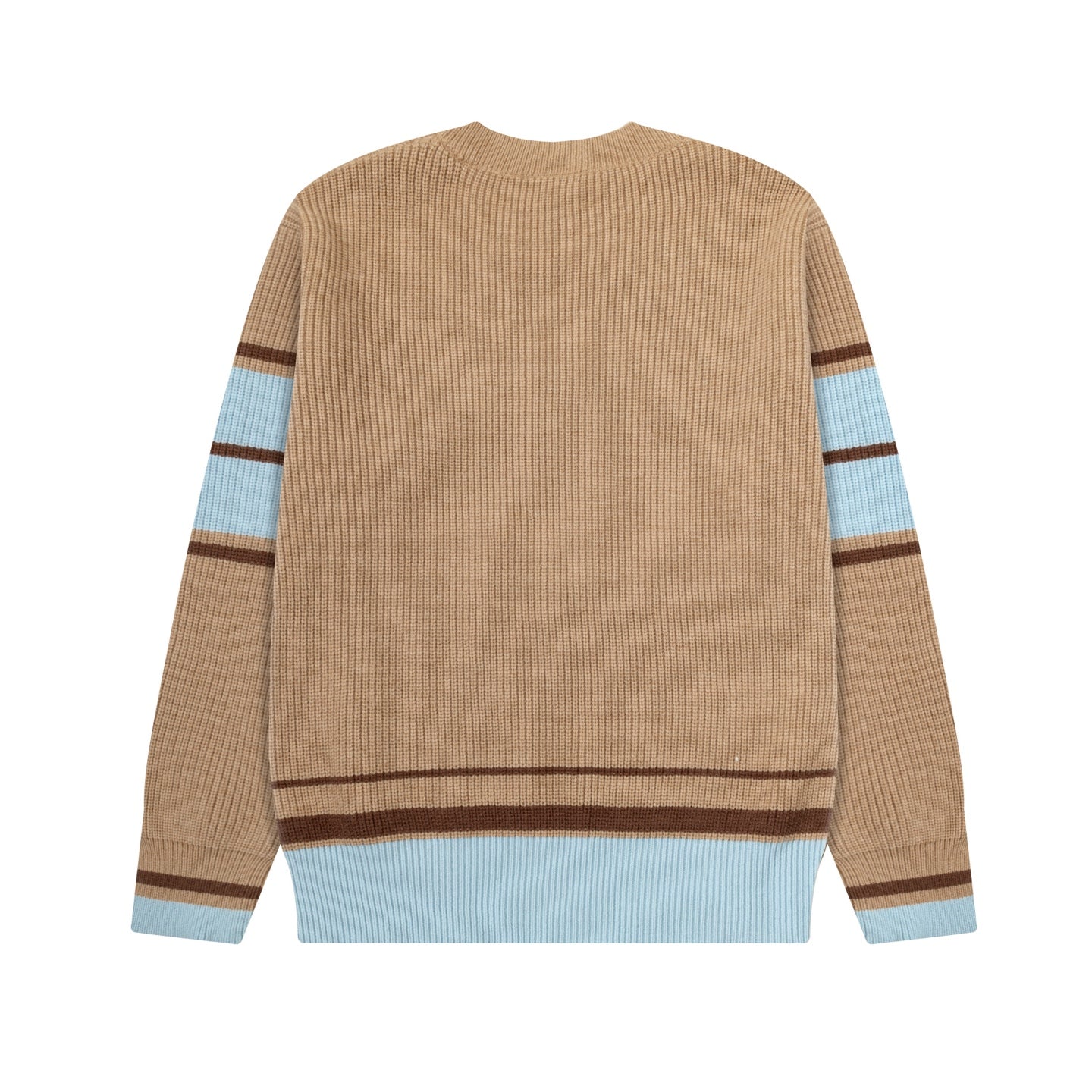 AMI PARIS Relaxed V-Neck Knit Sweater