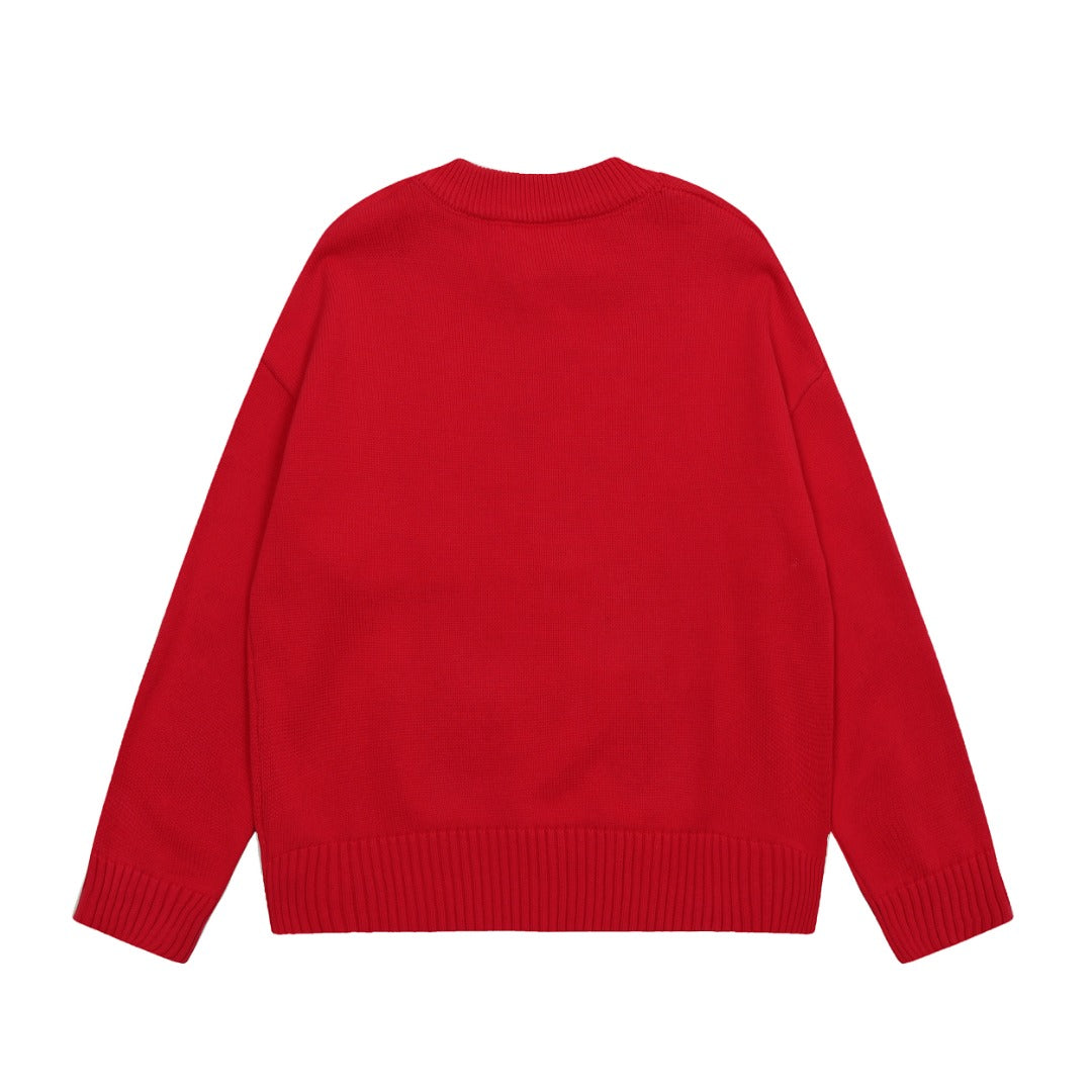 AMI PARIS Classic Button-Up Cardigan