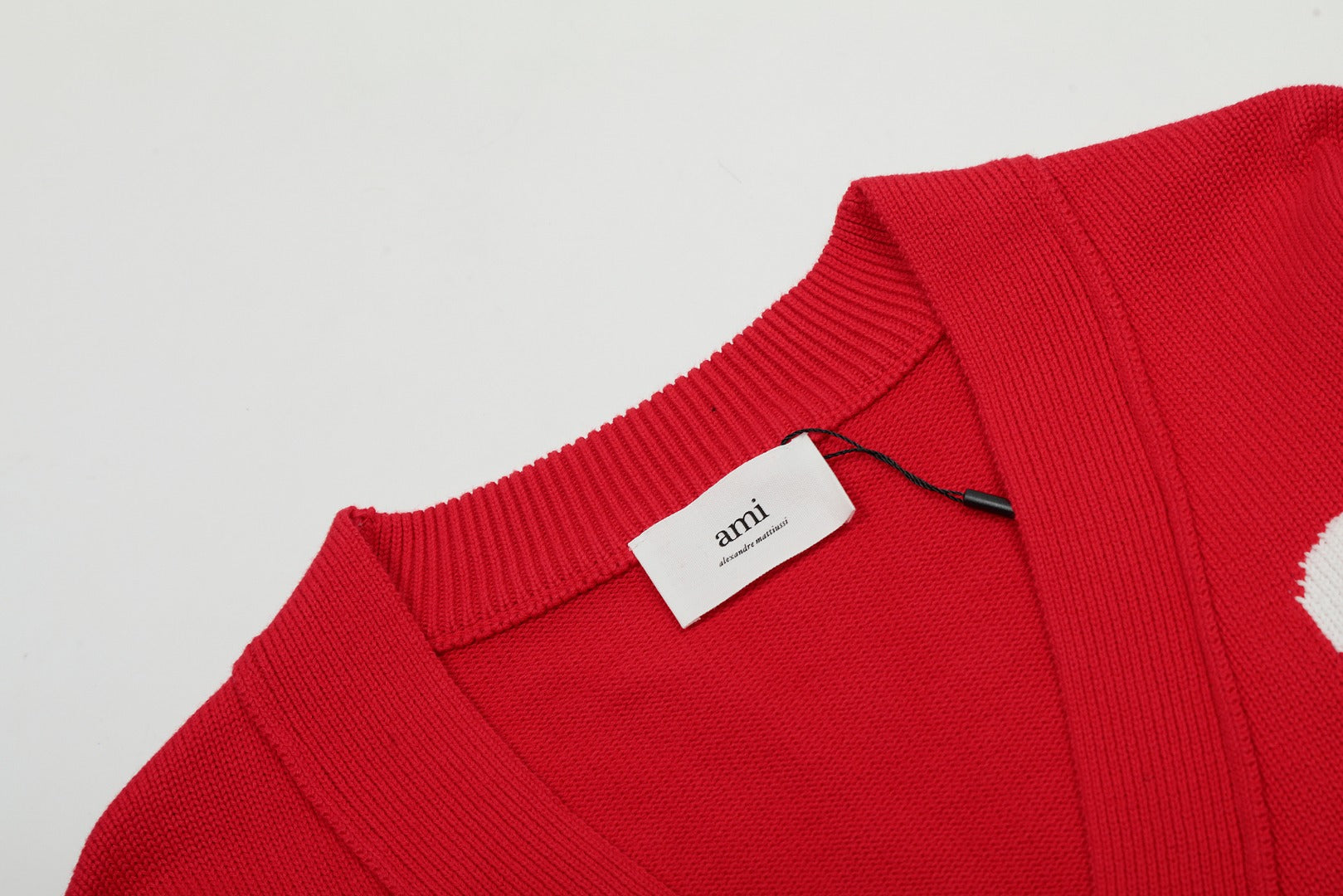 AMI Paris Classic Button-Up Cardigan