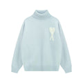 Large Heart Turtleneck Sweater ¨C Unisex