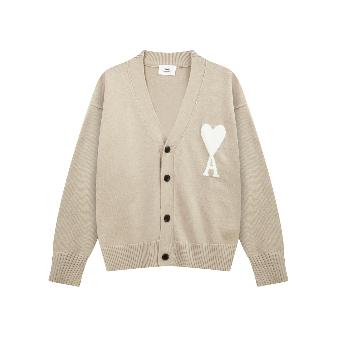 AMI Paris Unisex Relaxed Sweater