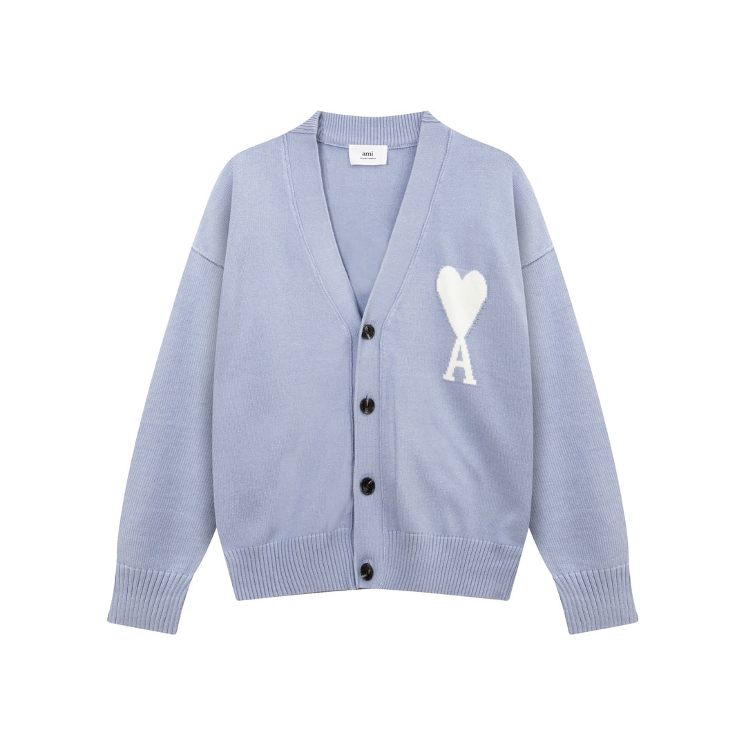 AMI Paris Unisex Relaxed Sweater