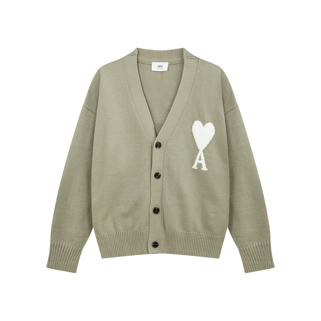 AMI Paris Unisex Relaxed Sweater