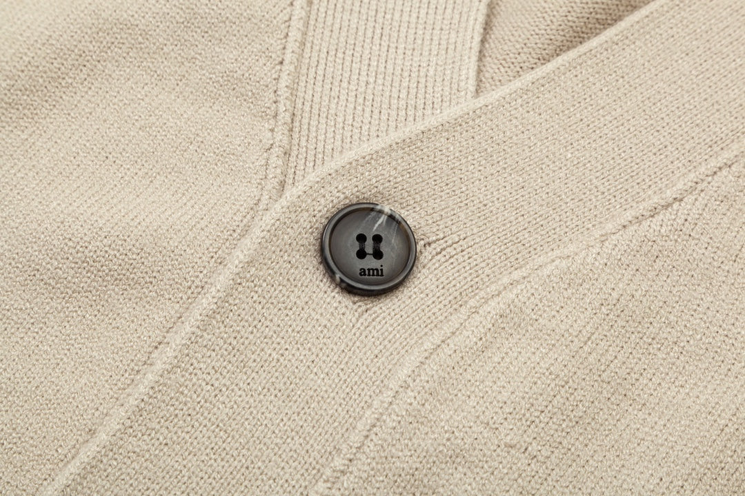 AMI Paris Unisex Relaxed Sweater