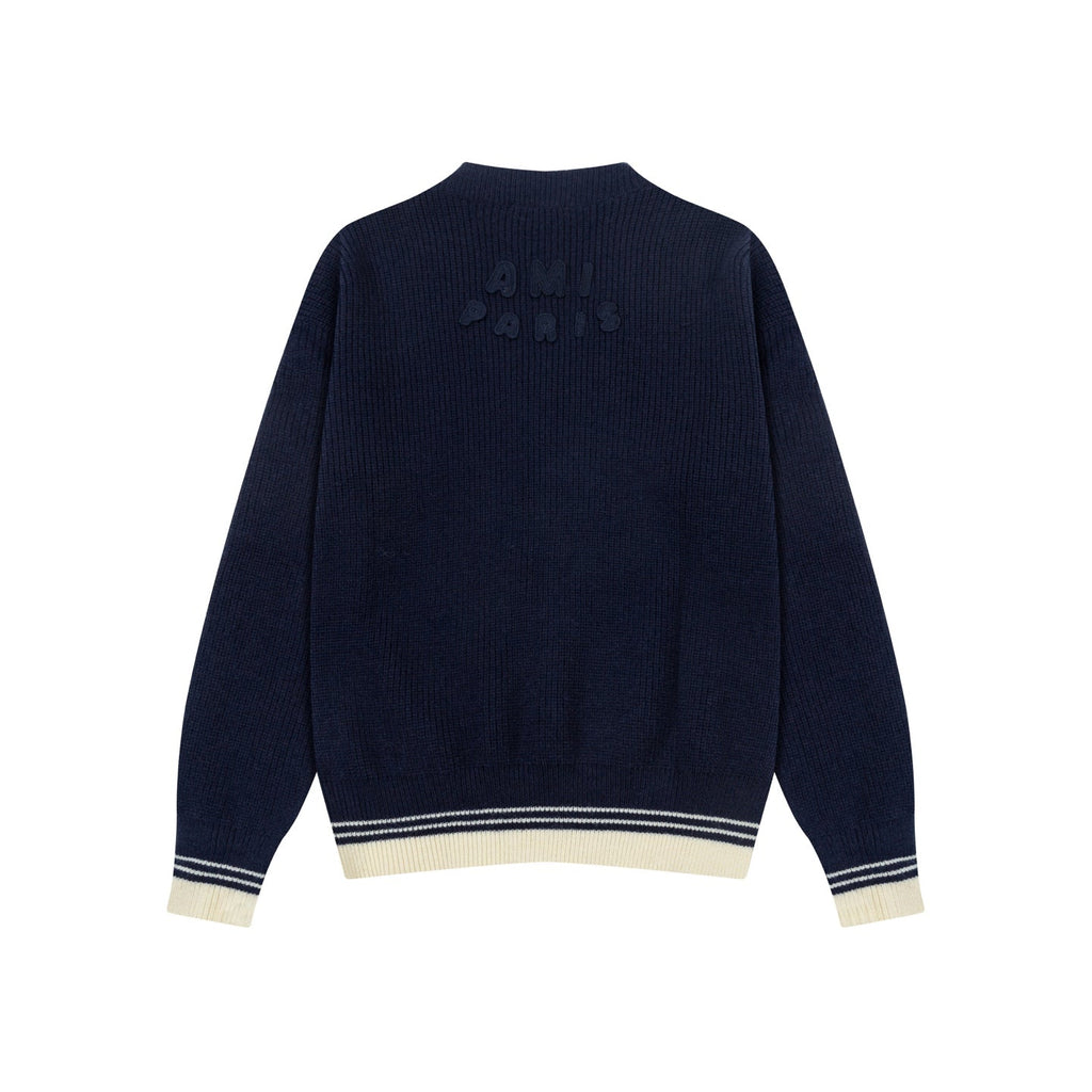 AMI Paris 2026 Unisex Knit Vest