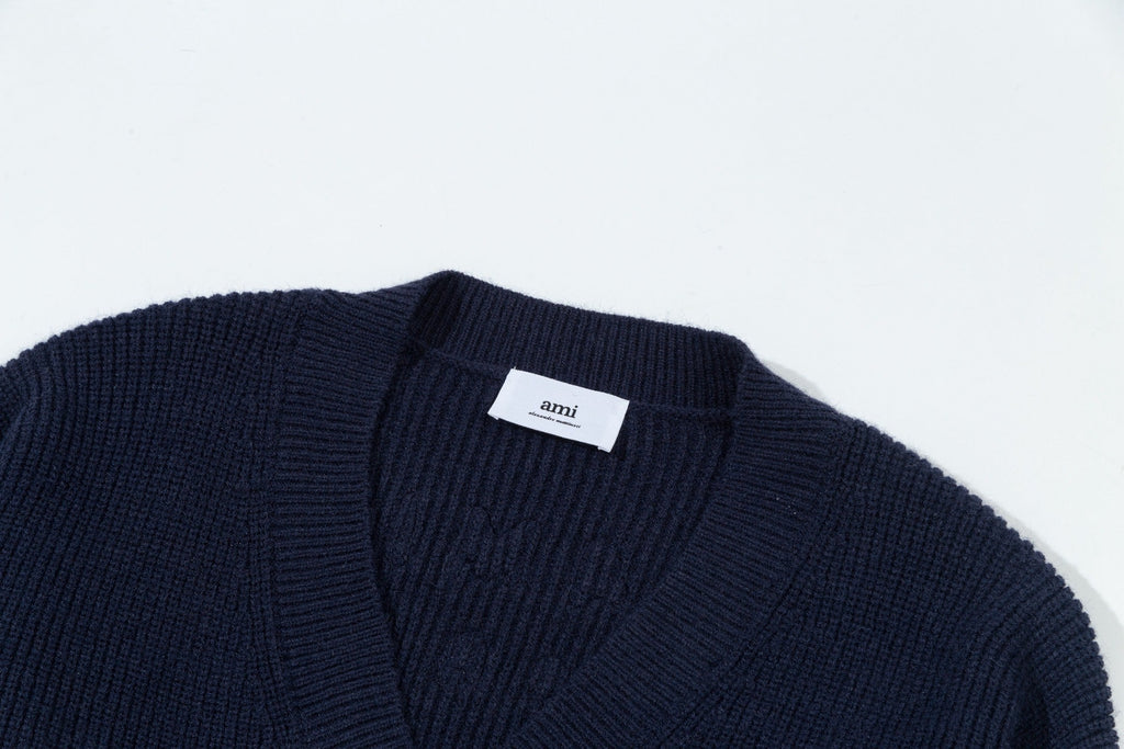 AMI Paris 2026 Unisex Knit Vest