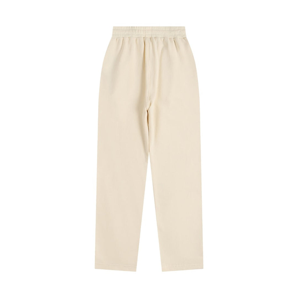 AMI PARIS A-Logo Straight Leg Sweatpants