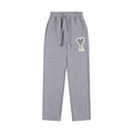 AMI PARIS A-Logo Straight Leg Sweatpants