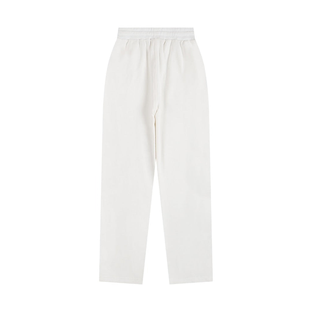 AMI PARIS A-Logo Straight Leg Sweatpants