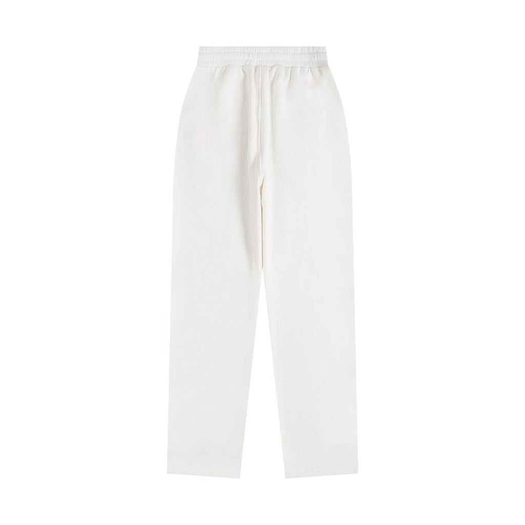 AMI PARIS A-Logo Straight Leg Sweatpants