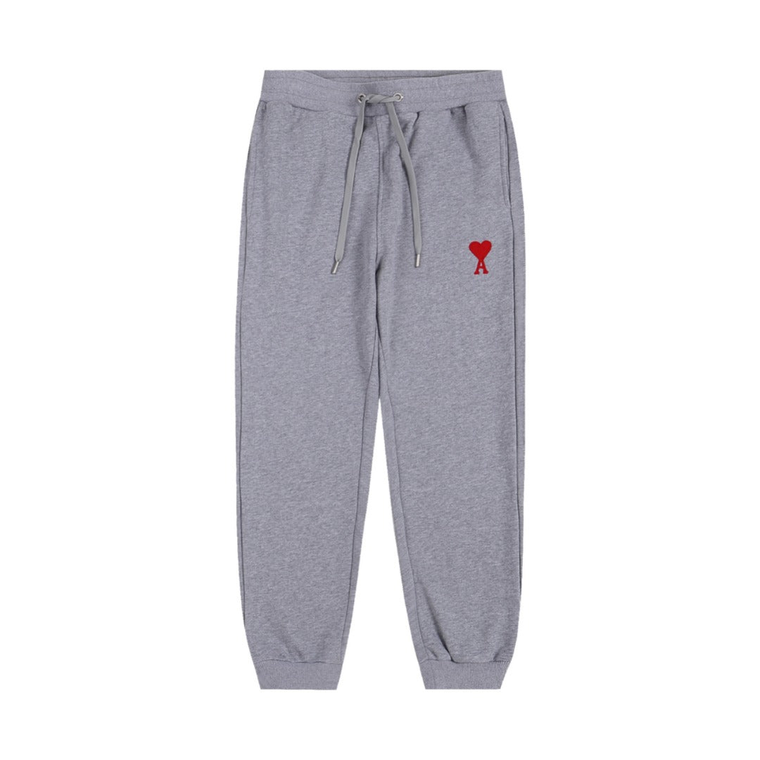 AMI Paris 2026 Unisex Straight-Leg Sweatpants