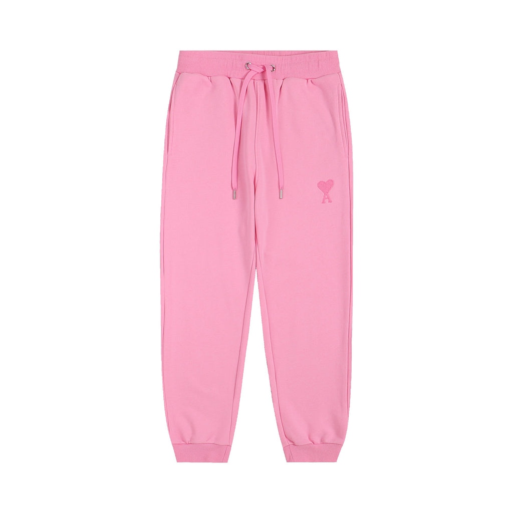 AMI Paris 2026 Unisex Straight-Leg Sweatpants