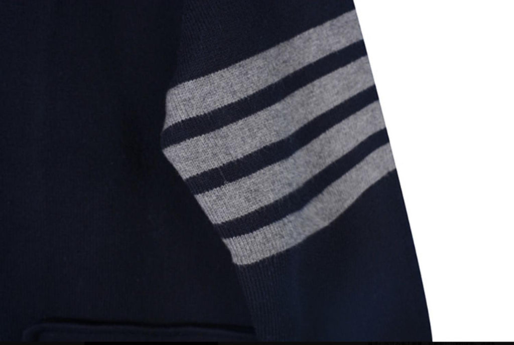 Unisex wool knit coat 