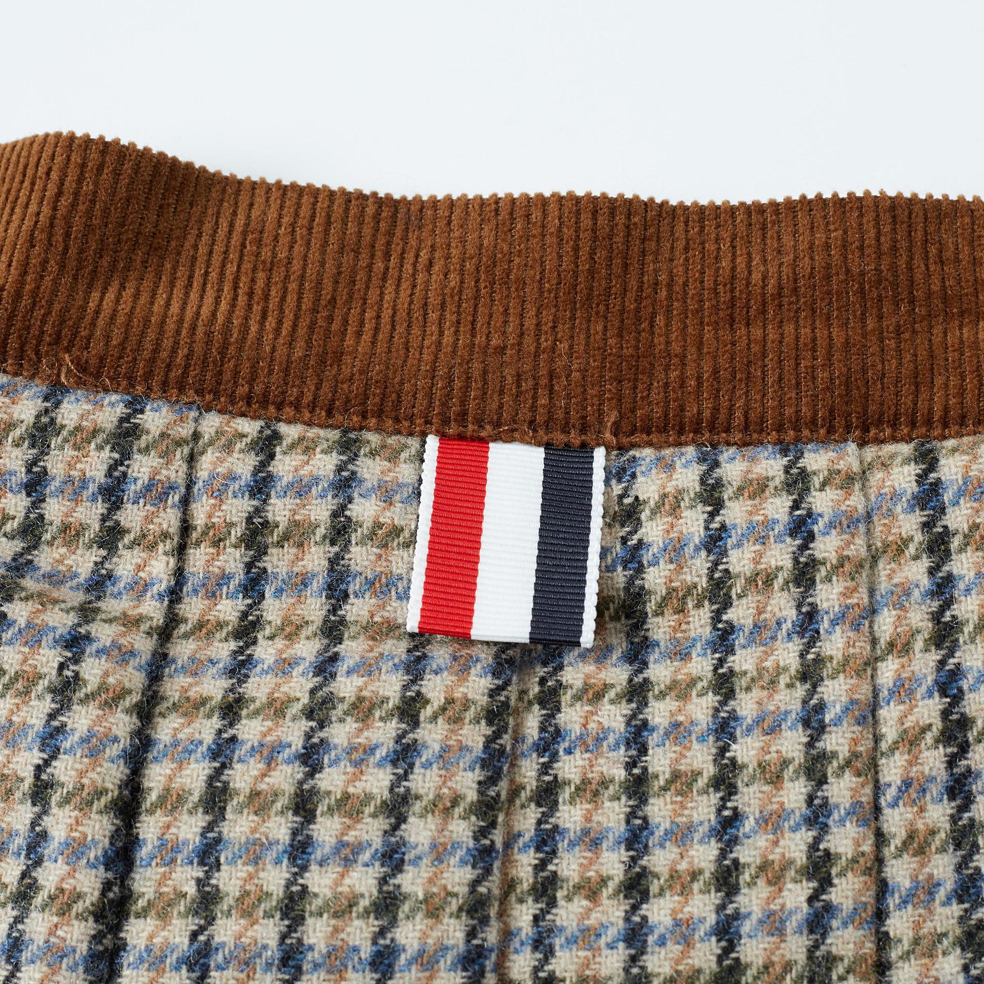 2025SS Contrast color plaid skirt  TREND