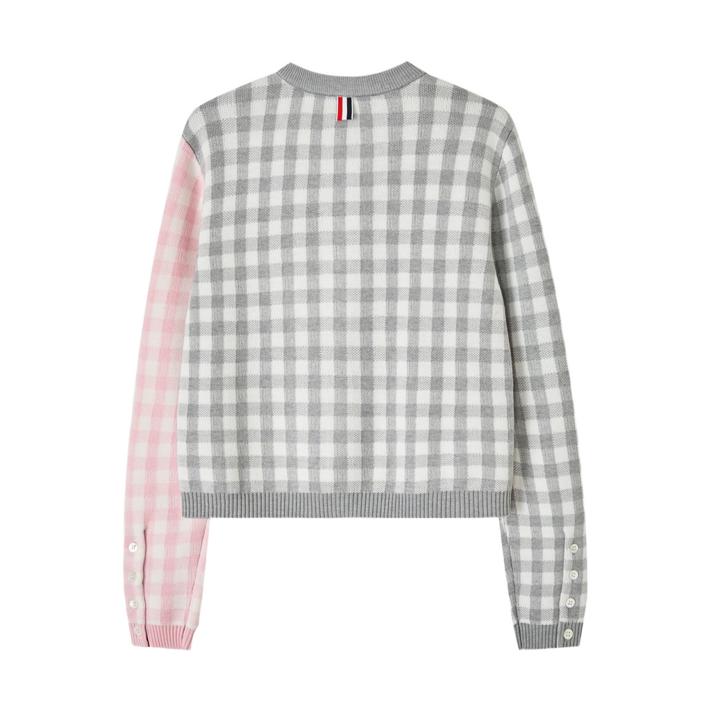 2025SS  Wool plaid cardigan  TREND