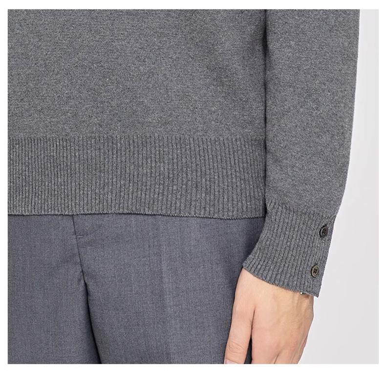 2025 round neck pullover sweater  TREND