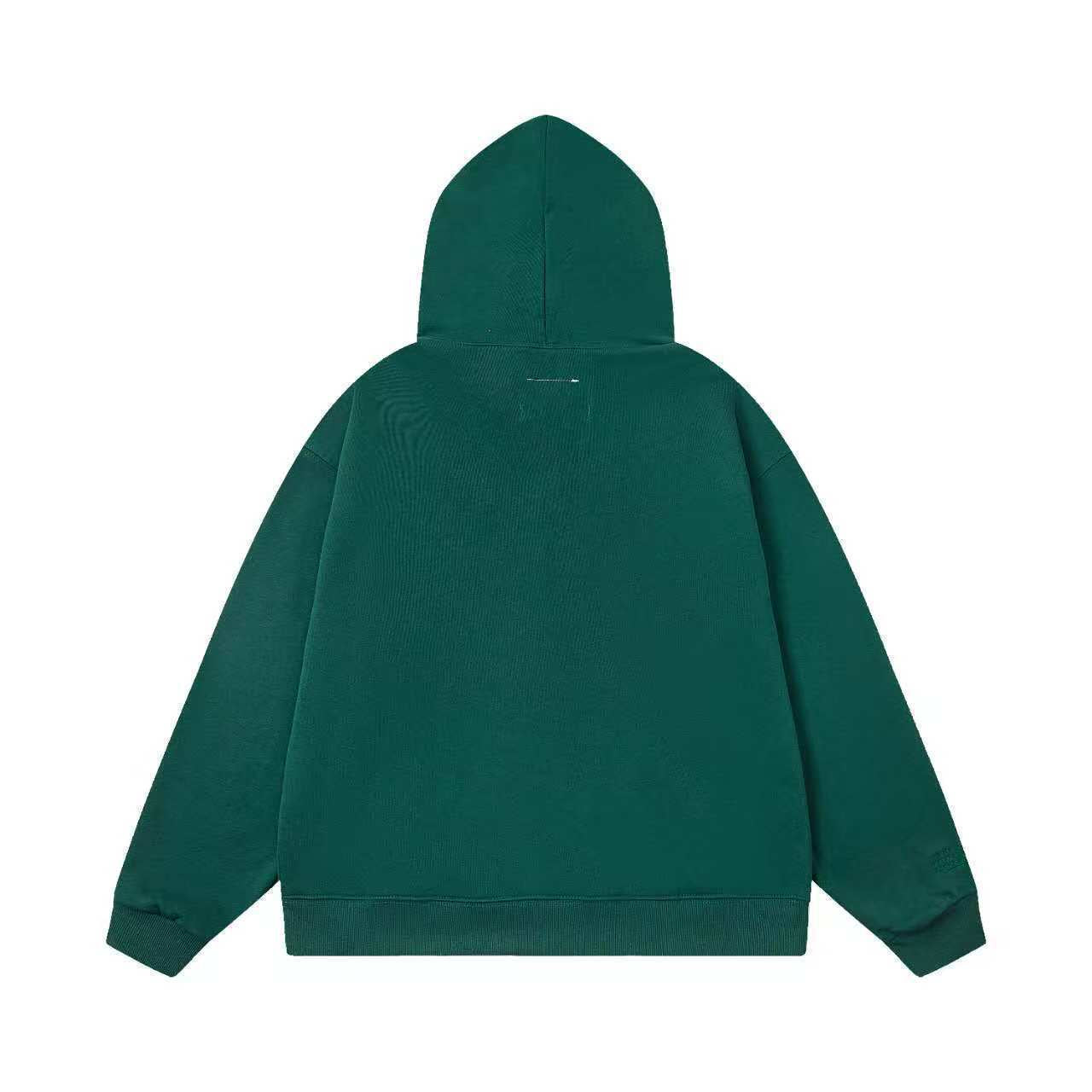 Letter Print Zip-Up Hoodie Jacket