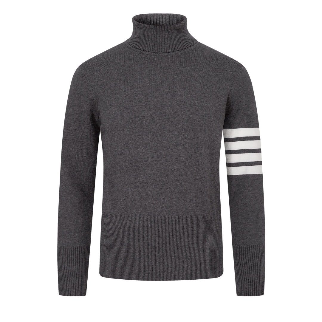4 Bars Turtleneck Sweater  TREND