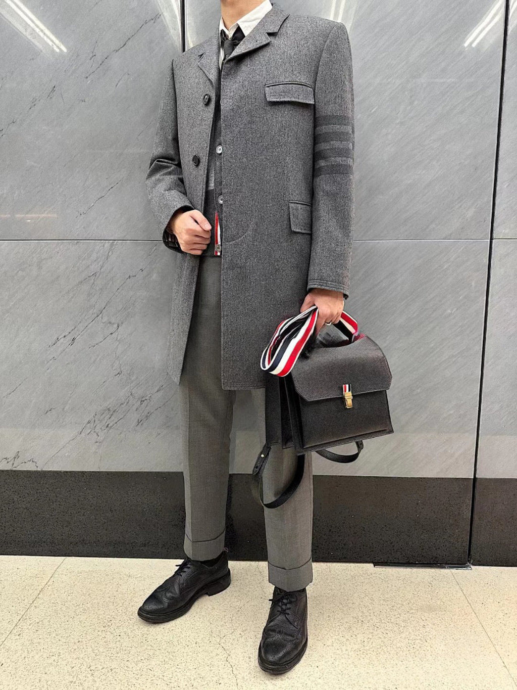 2025 ss Unisex long wool coat 