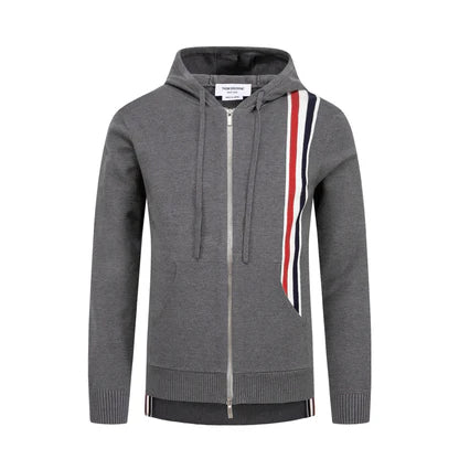 Men's Classic Four-Bar Knitwear - 100% Cotton Made in Japan