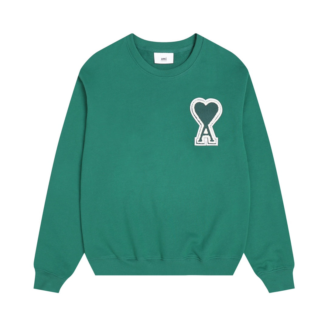 AMI PARIS Unisex Hoodie & Sweatpants Set