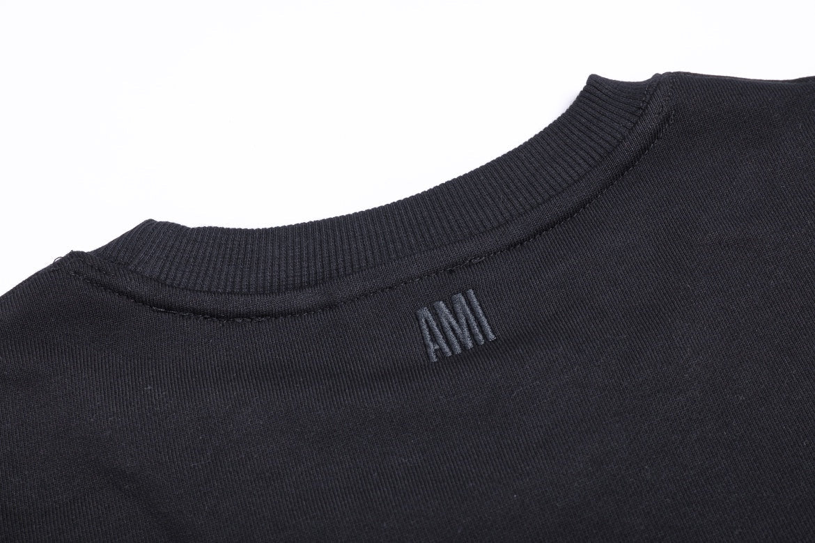 AMI PARIS Unisex Hoodie & Sweatpants Set