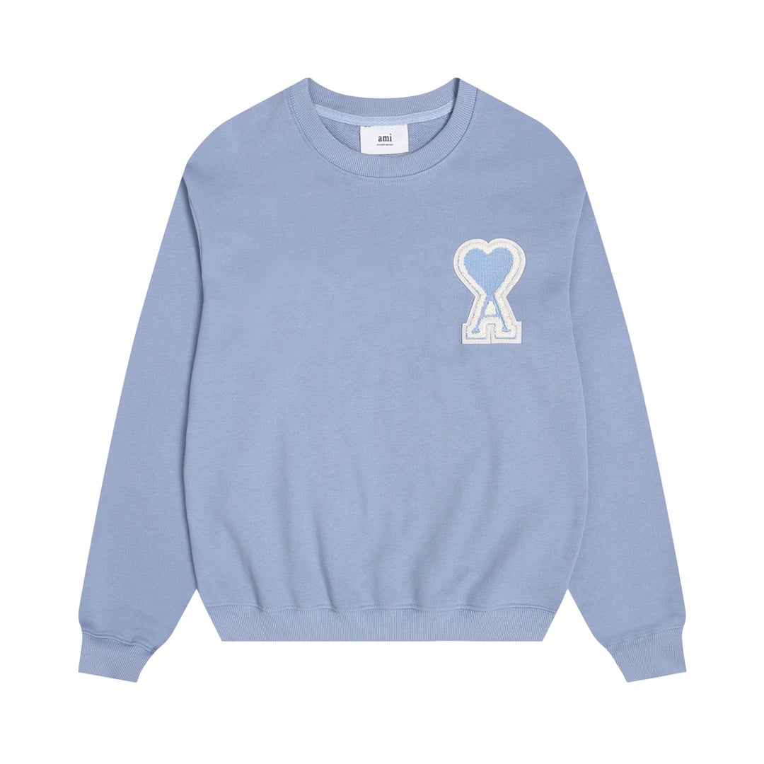 AMI Paris Unisex Sweatshirt | Pastel & Neutral Colorways