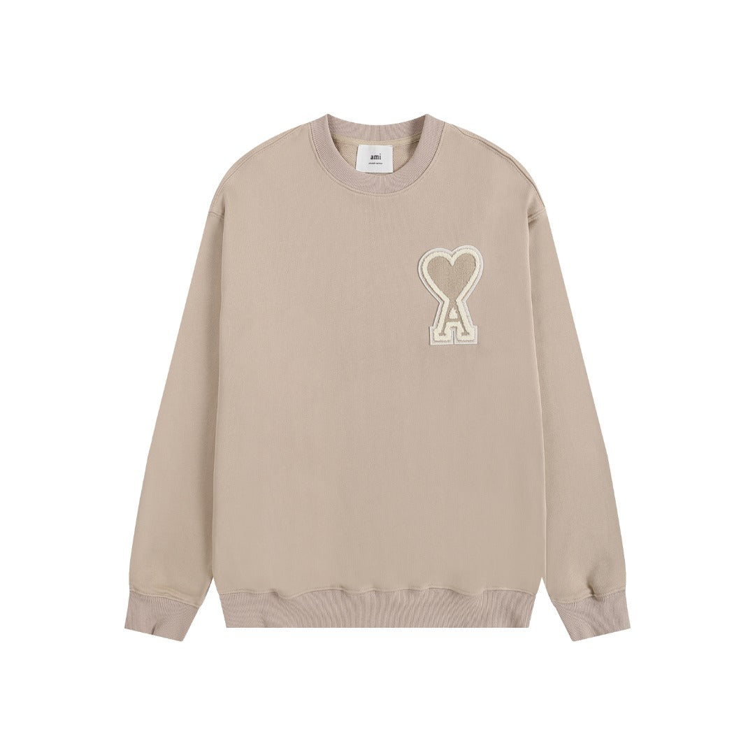 AMI Paris Unisex Sweatshirt | Pastel & Neutral Colorways