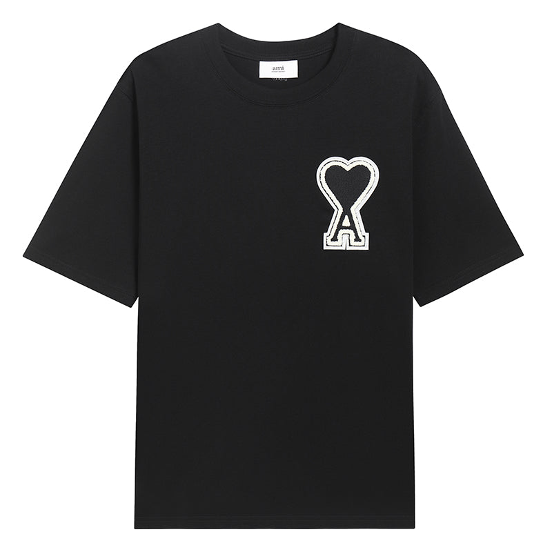AMI PARIS Heart Logo Unisex T-Shirt ¨C 6 Colors