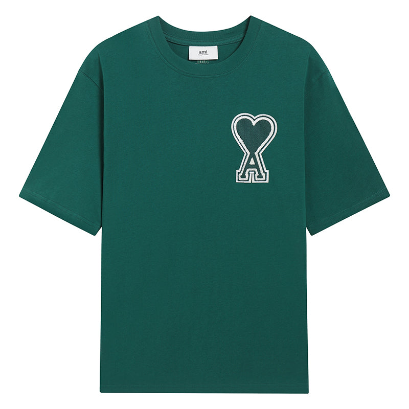 AMI PARIS Heart Logo Unisex T-Shirt ¨C 6 Colors