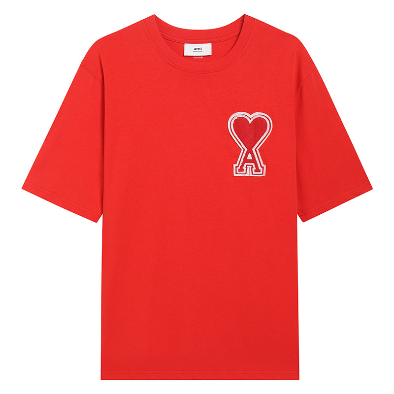 AMI PARIS Heart Logo Unisex T-Shirt ¨C 6 Colors