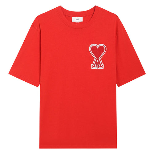 AMI PARIS Heart Logo Unisex T-Shirt ¨C 6 Colors