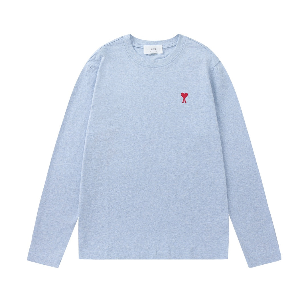 AMI PARIS Unisex Long-Sleeve T-Shirt