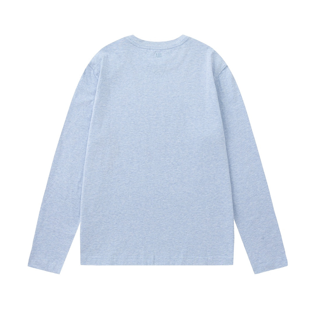 AMI PARIS Unisex Long-Sleeve T-Shirt
