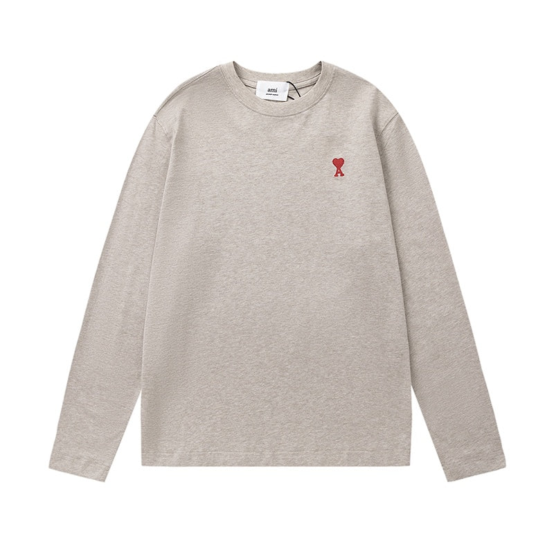 AMI PARIS Unisex Long-Sleeve T-Shirt