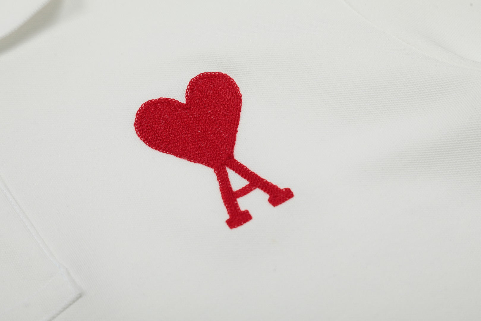 3D Heart Embroidery Polo Shirt ¨C Unisex