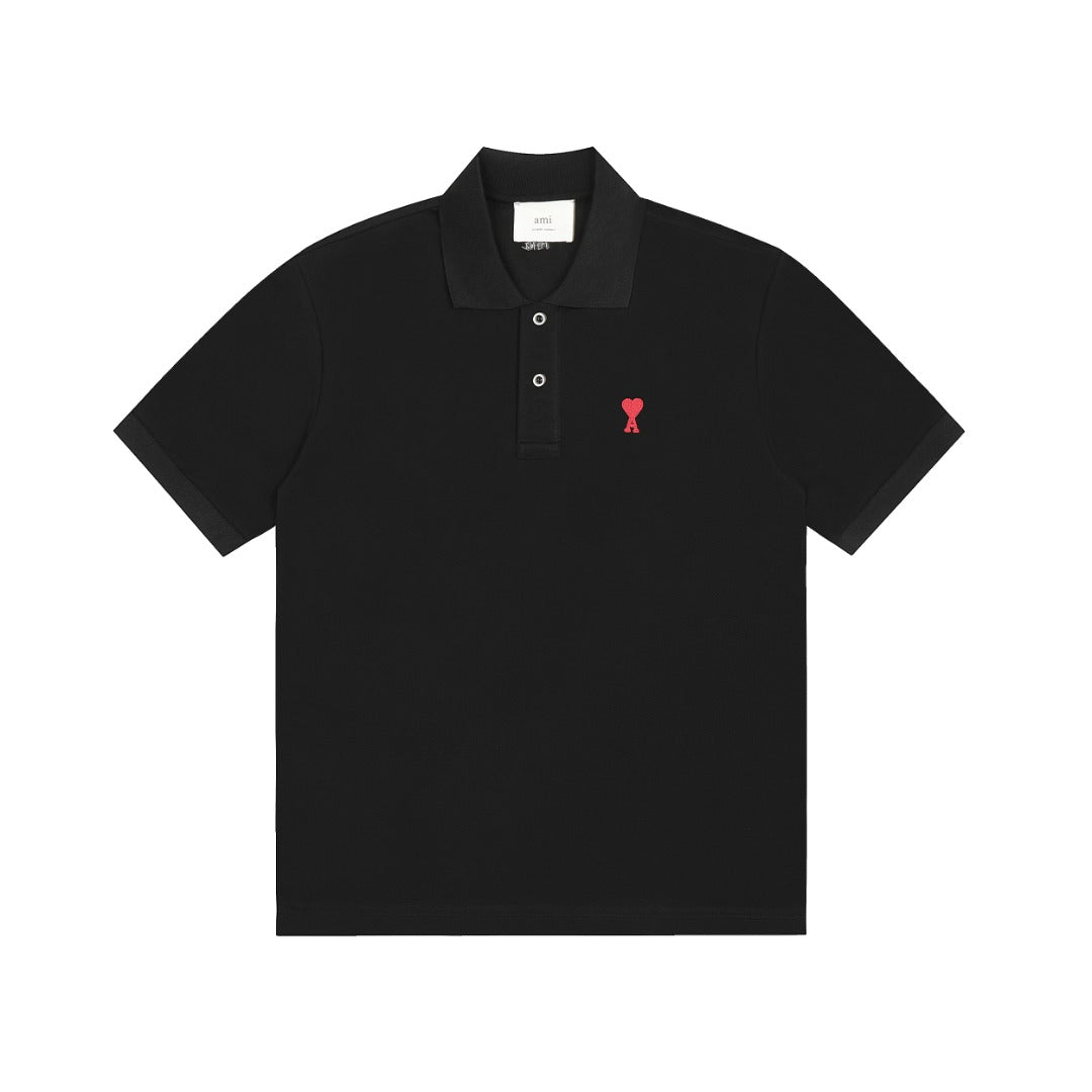 AMI PARIS Unisex Polo Shirt ¨C 8 Colors