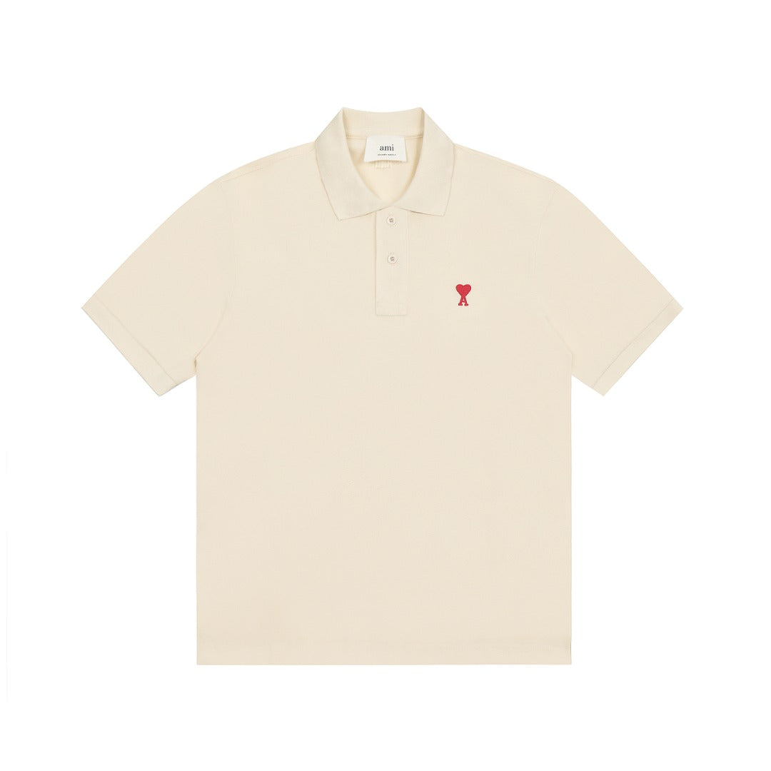 AMI PARIS Unisex Polo Shirt ¨C 8 Colors