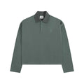 AMI PARIS Heart Embroidery Long-Sleeve Polo Shirt ¨C 5 Colors