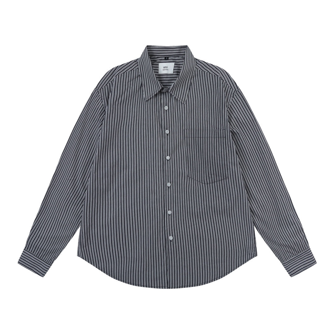 AMI PARIS Classic Long-Sleeve Shirt