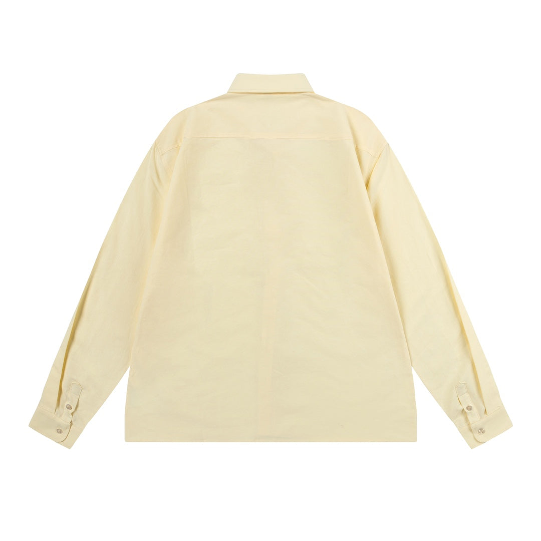 AMI PARIS Unisex Classic Heart Long-Sleeve Shirt